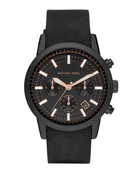 michael kors watch men's watch|Michael Kors men's watches black.